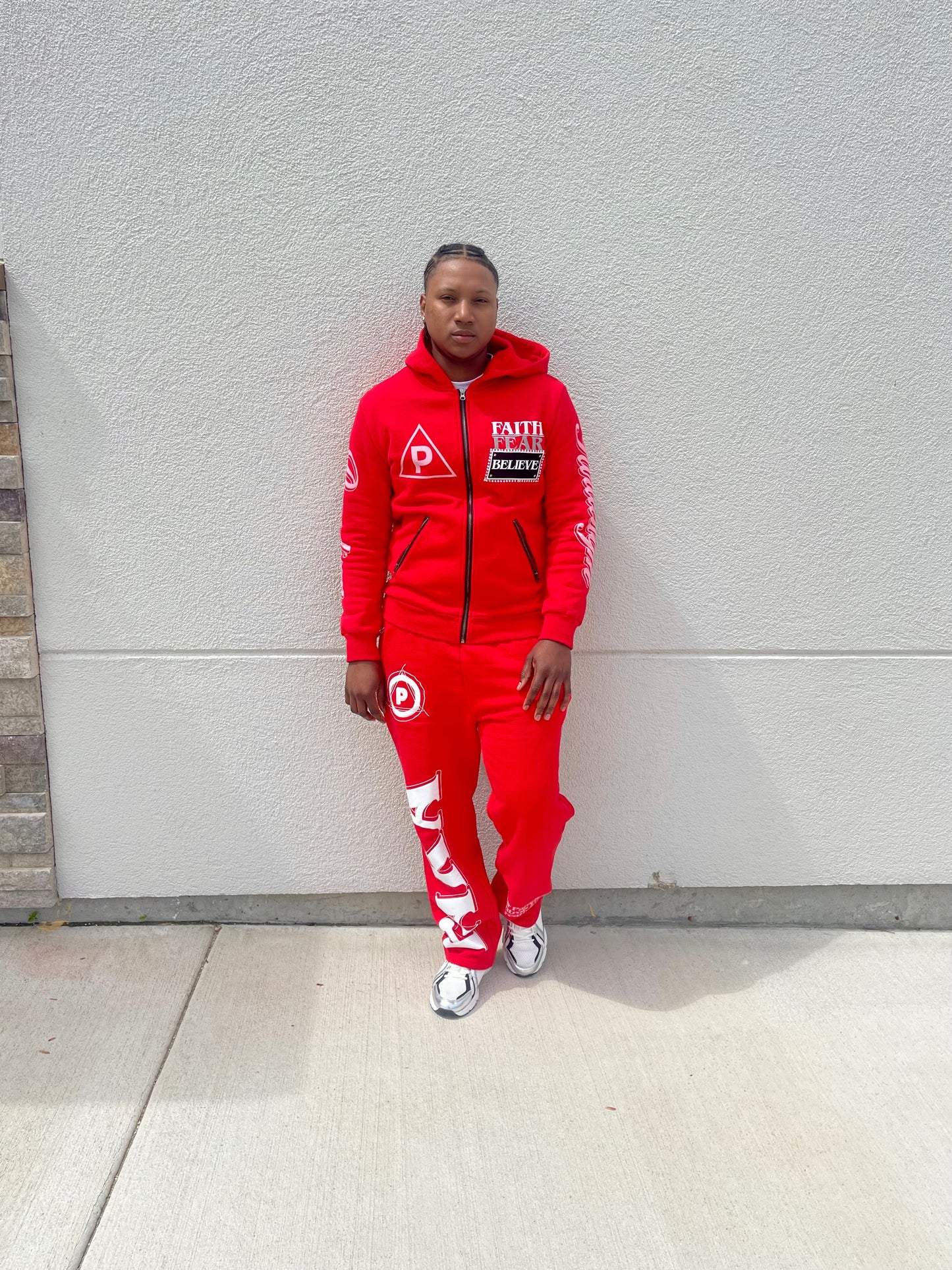 Pinnacle Red Sweatpants