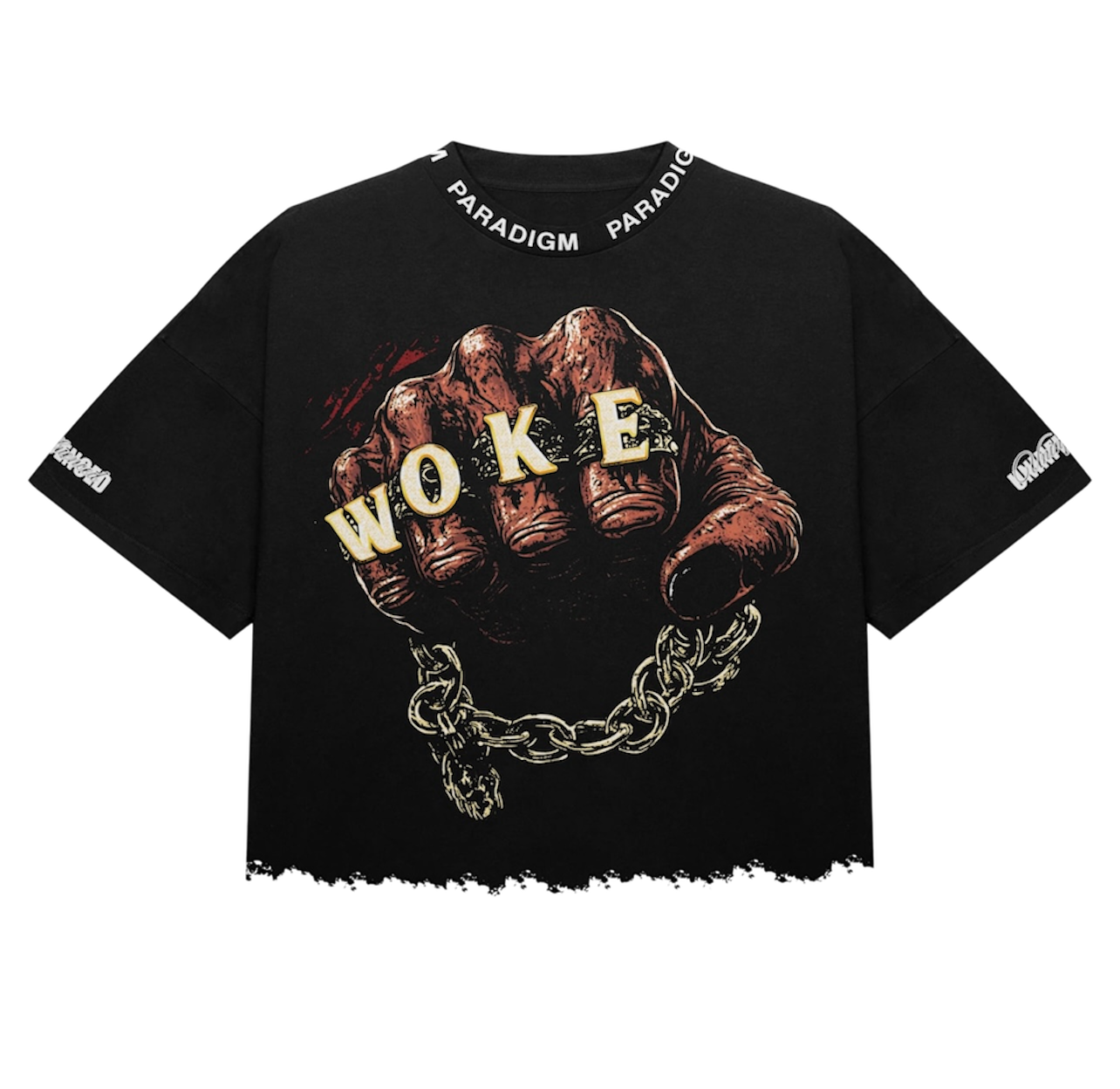 BLACK WOKE T