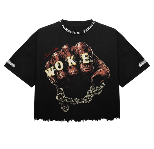 BLACK WOKE T
