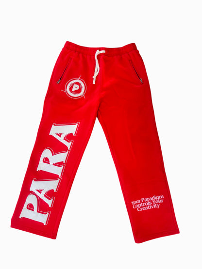 Pinnacle Red Sweatpants
